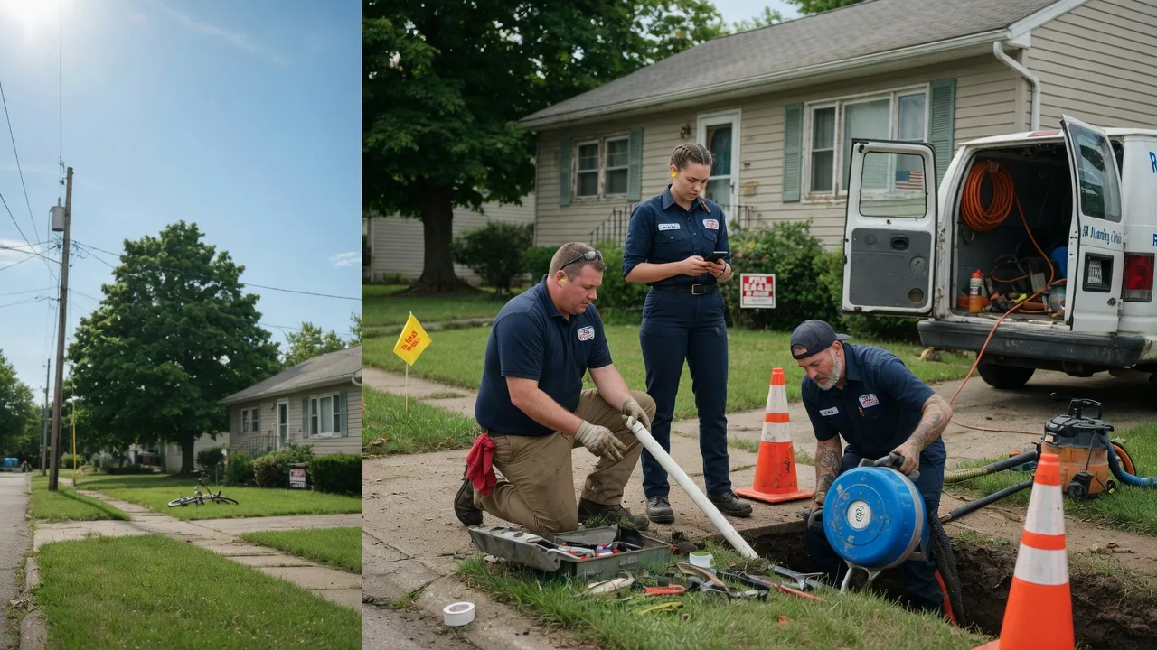 Sewer Line Repair in New Boston, IL near me